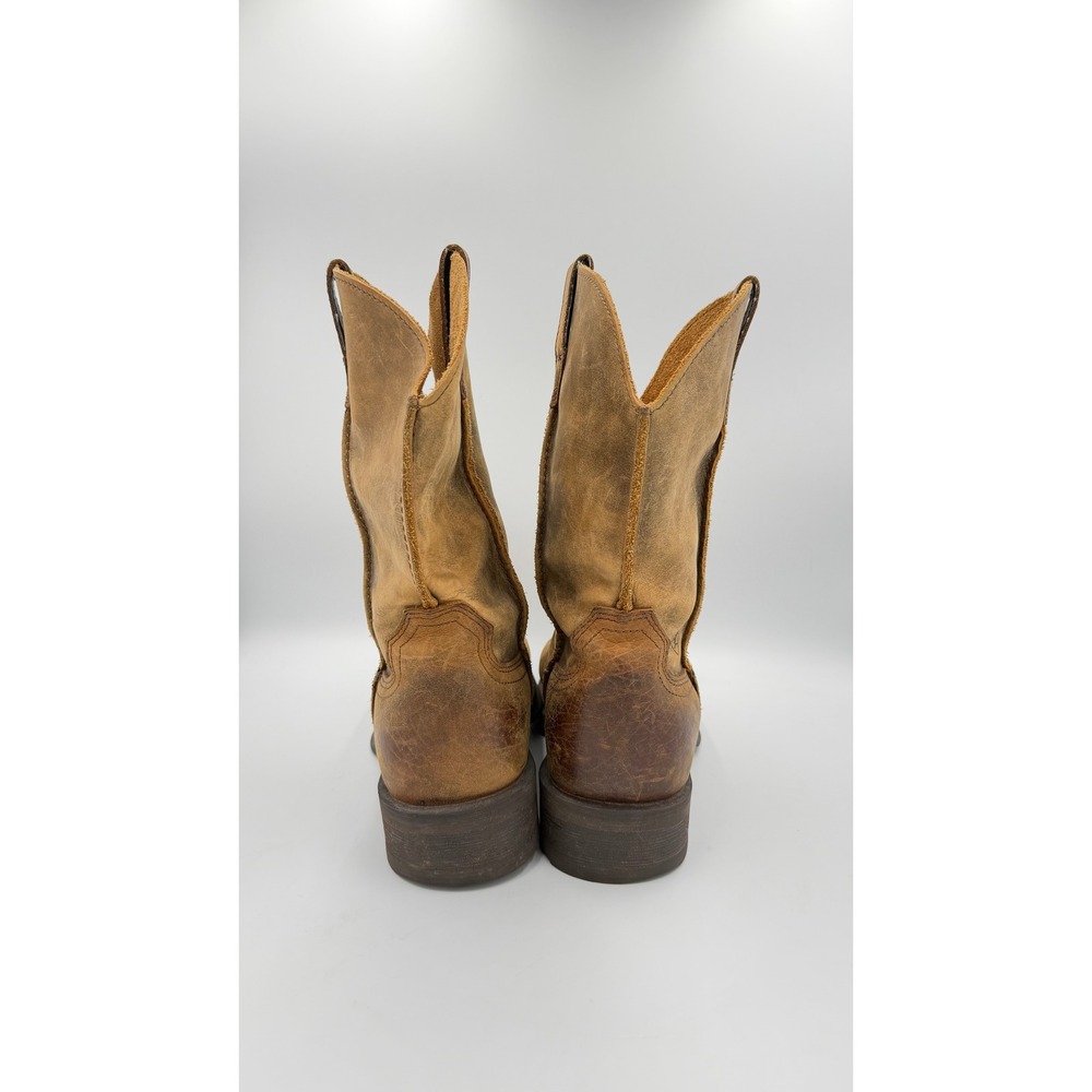 Ariat Rambler Western Boots Mens 9.5 EE Brown Distressed Square Toe - Picture 10 of 10